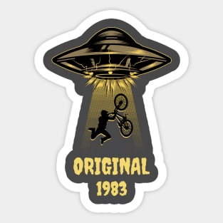 Original 1983 UFO Bicycle Sticker